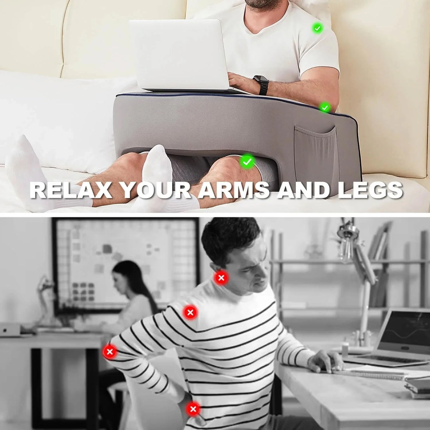 HOMELIOO™ Laptop Desk for Bed