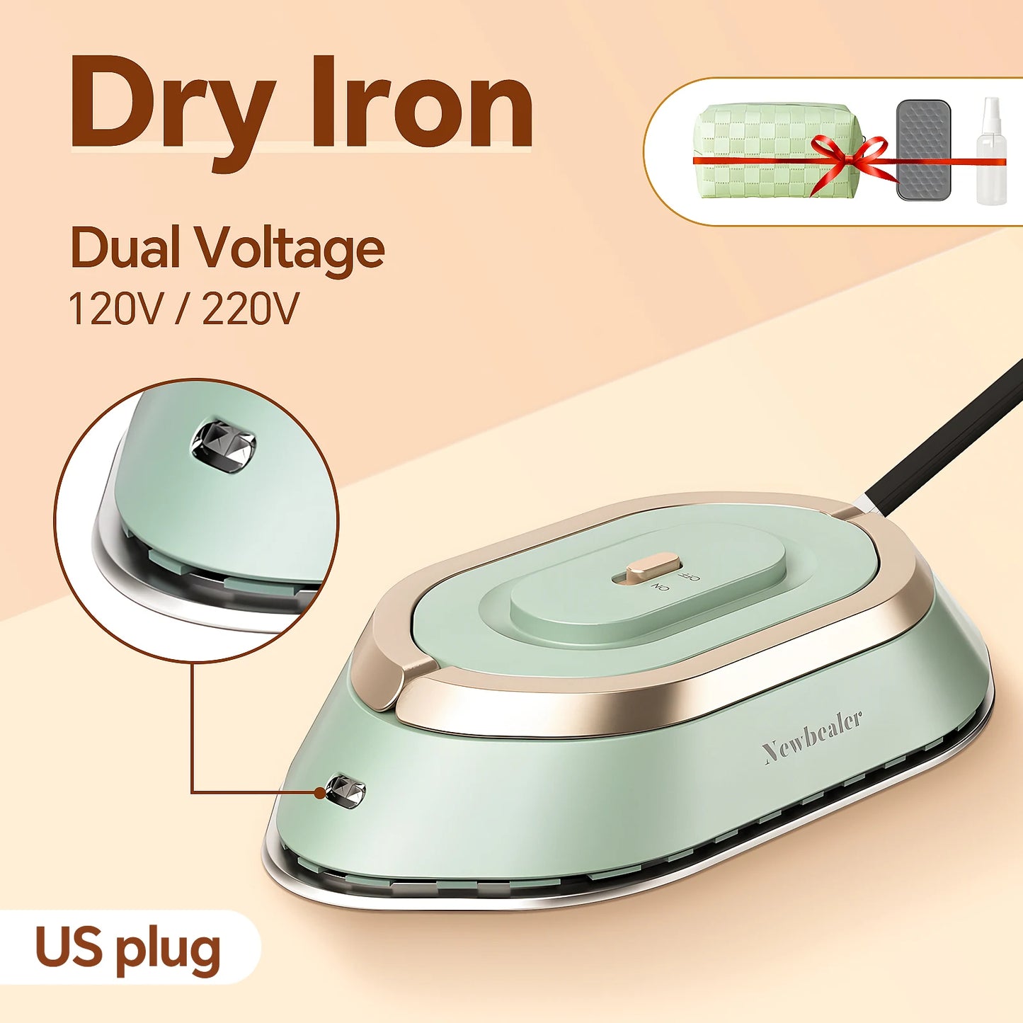 HOMELIOO™ Portable Travel Iron
